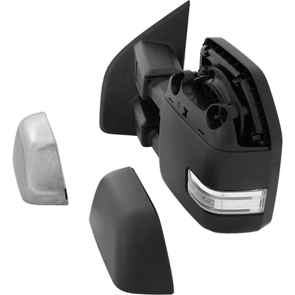 Left Towing Mirror for Ford F-250 F-350 Super Duty (2017–2022) Manual Fold Heated