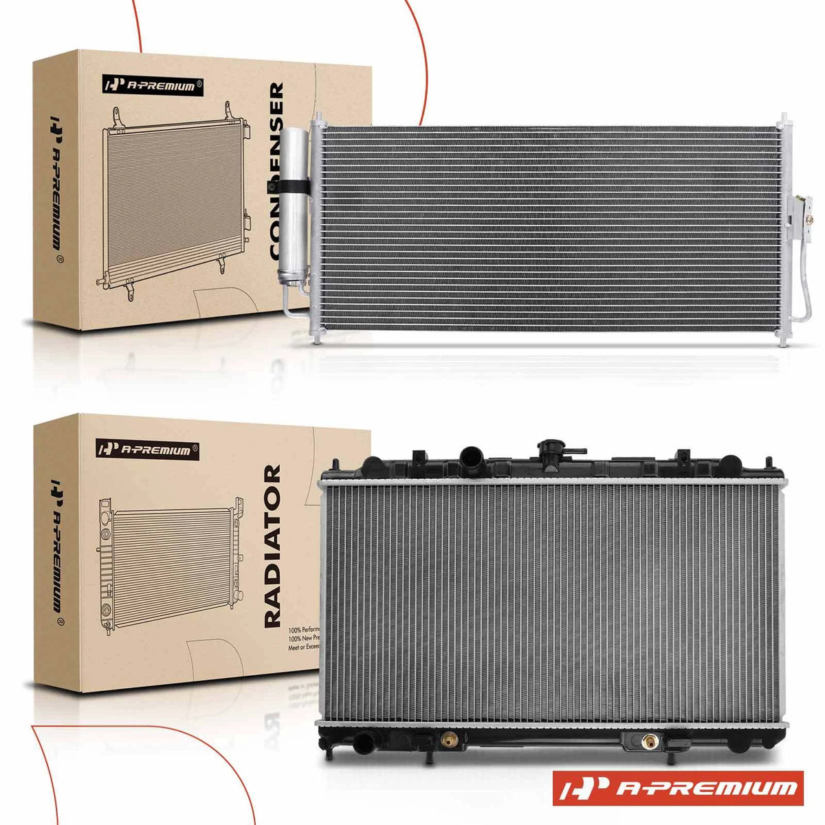 Cooling Kit Set for Nissan Sentra (2002–2006) - 214604Z700, 921104Z010, 2469, 3099