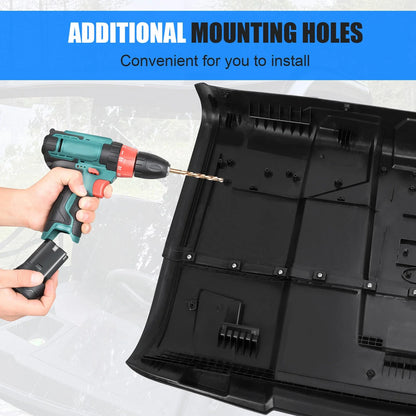 Black Hard Roof for Polaris Ranger XP 1000/900/570 Brutus (2013–2025) #2882911