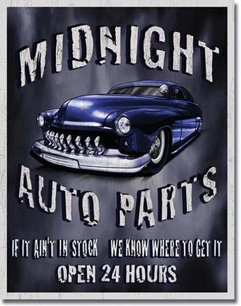 Vintage Replica Tin Metal Sign for Hot Rod Garage (1564)