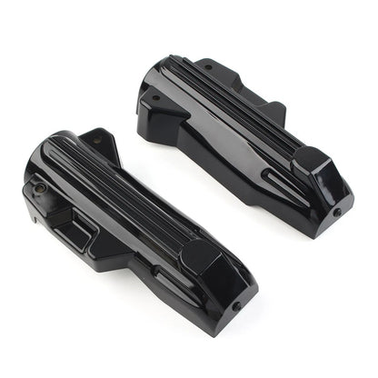 Lower Fork Covers Black for Harley Electra Glide 2014–2022