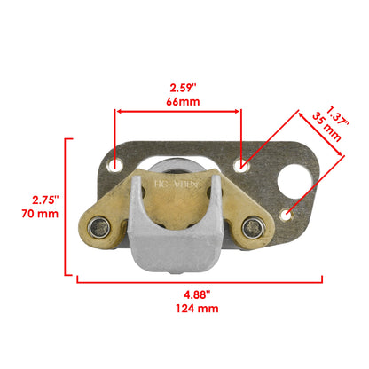 Front Left Right Brake Caliper w/Brake Pads for Polaris Trail Boss 325 (2001–2002) MP1209CR107SU