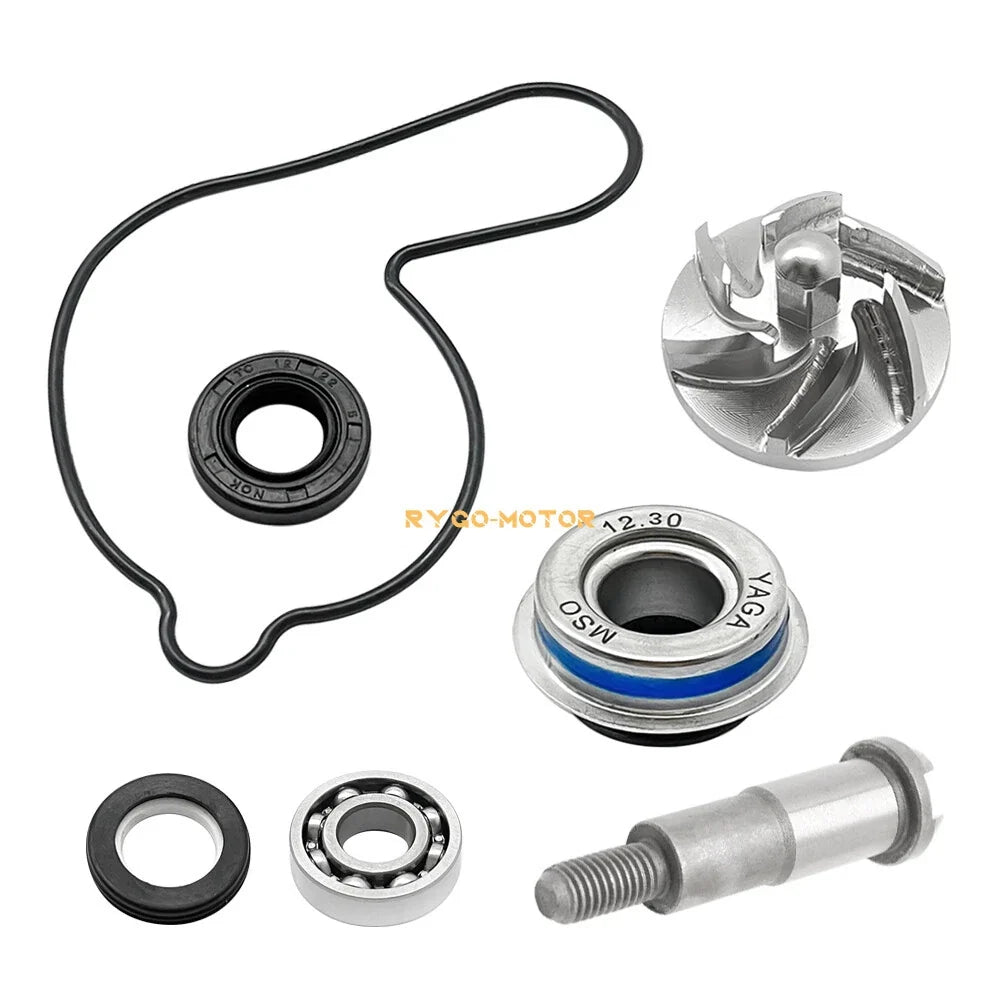 Water Pump Impeller Bearing Seal Shaft Kit for Honda TRX450ER TRX450 (2006–2014)