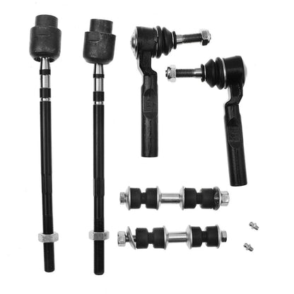 Set of 6 Sway Bar Link Tie Rod Ends for Chevy Cavalier Pontiac Sunfire (1995–2005)