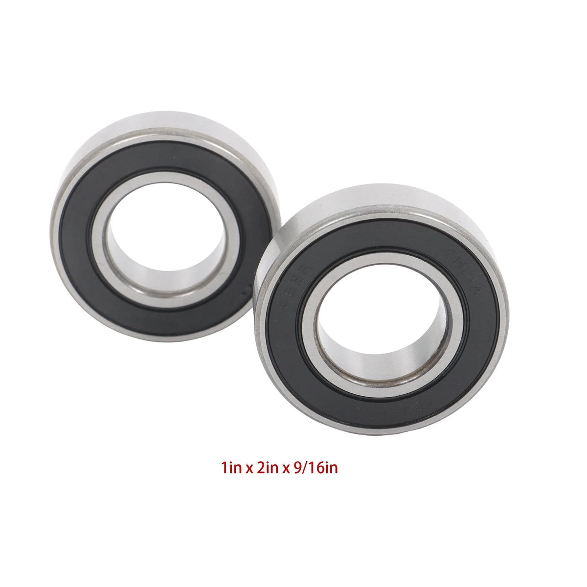 Set of 10 Ball Bearings 1" x 2" x 9/16" Rubber Sealed