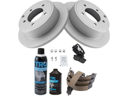 Brake Pad Rotor Shoe Drum Kit for Chrysler 200 (2011–2014) 41992TJJW