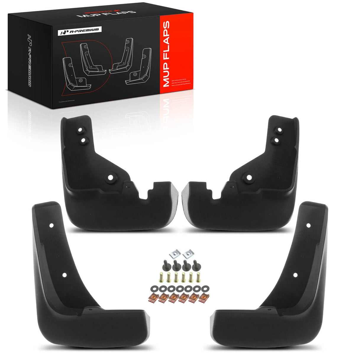 Set of 4 Mud Flaps Splash Guards for Mazda CX-5 (2018–2019)