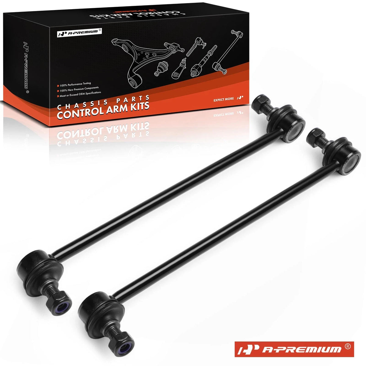 2X Sway Bar Link w/ Ball Joint for Toyota Celica (2000–2005) 4882032010, MK80878