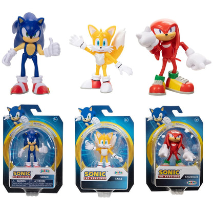 3-Pack Action Figures for Sonic The Hedgehog (2.5")