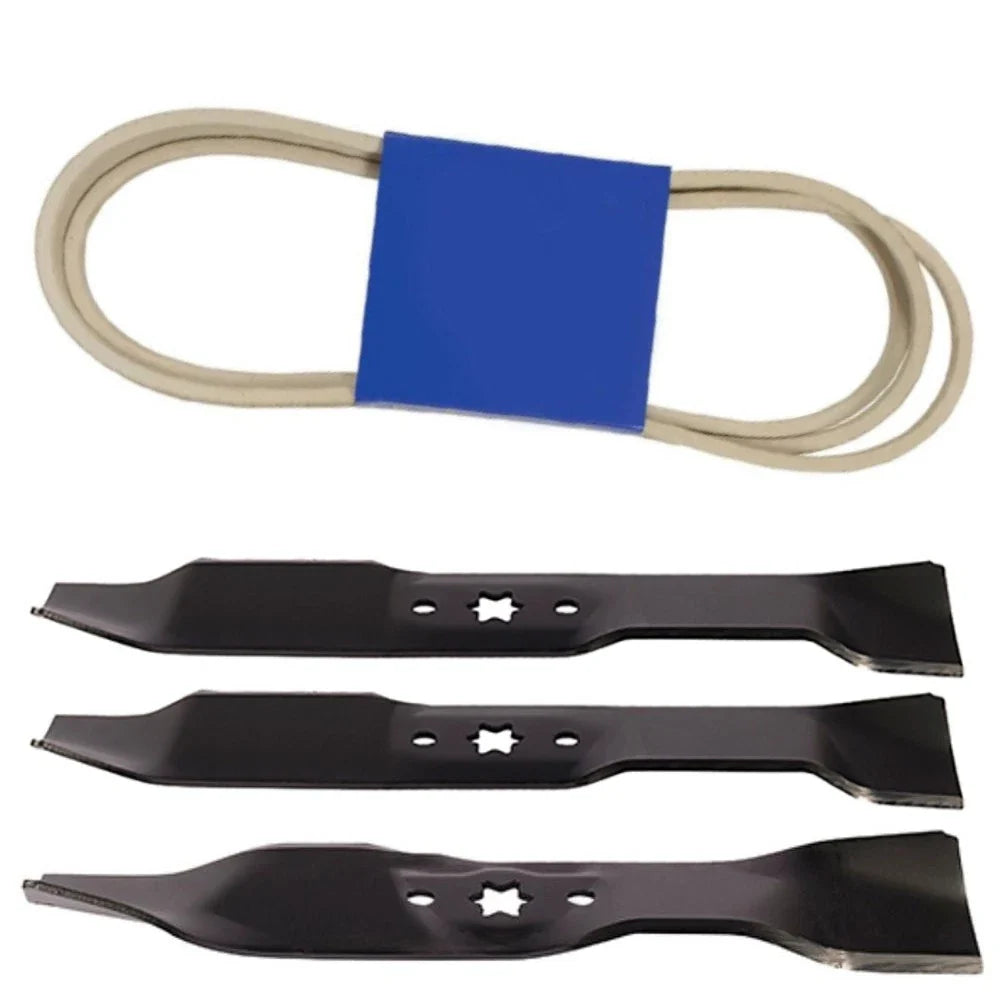 Deck Blade Belt Combo for LT1045 LT1046 (46) 754-04153 942-0612A 942-0611A