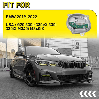 Set of 4 Yellow Angel Eye DRL LED Modules for BMW G20 330i M340i (2019–2022)