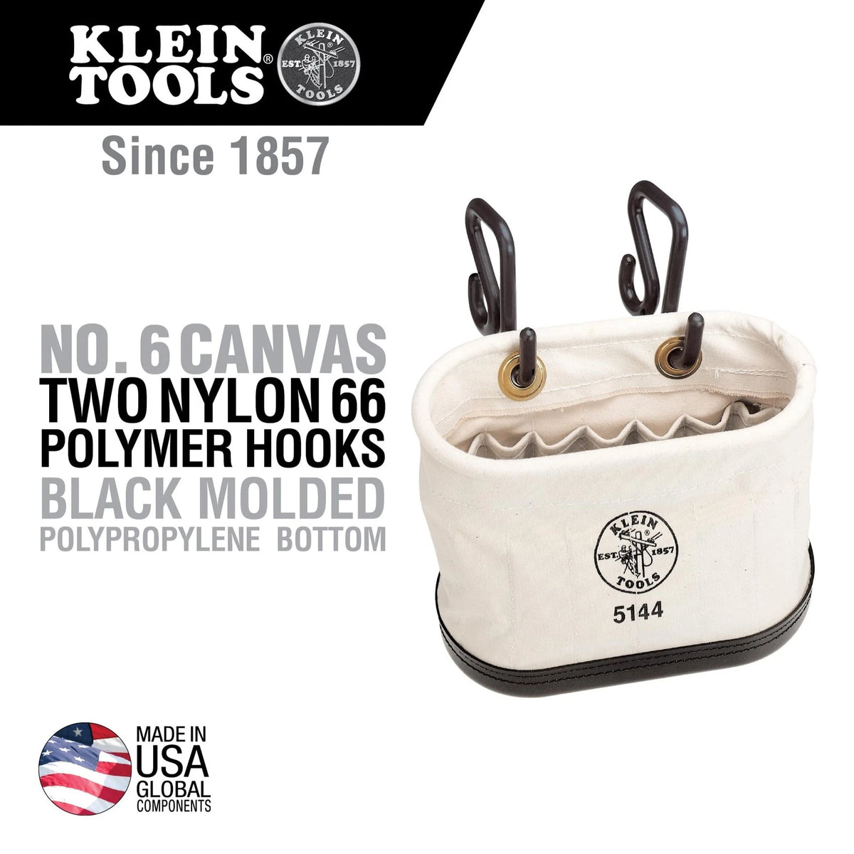 Aerial Oval Tool Bucket for Klein Tools (5144)