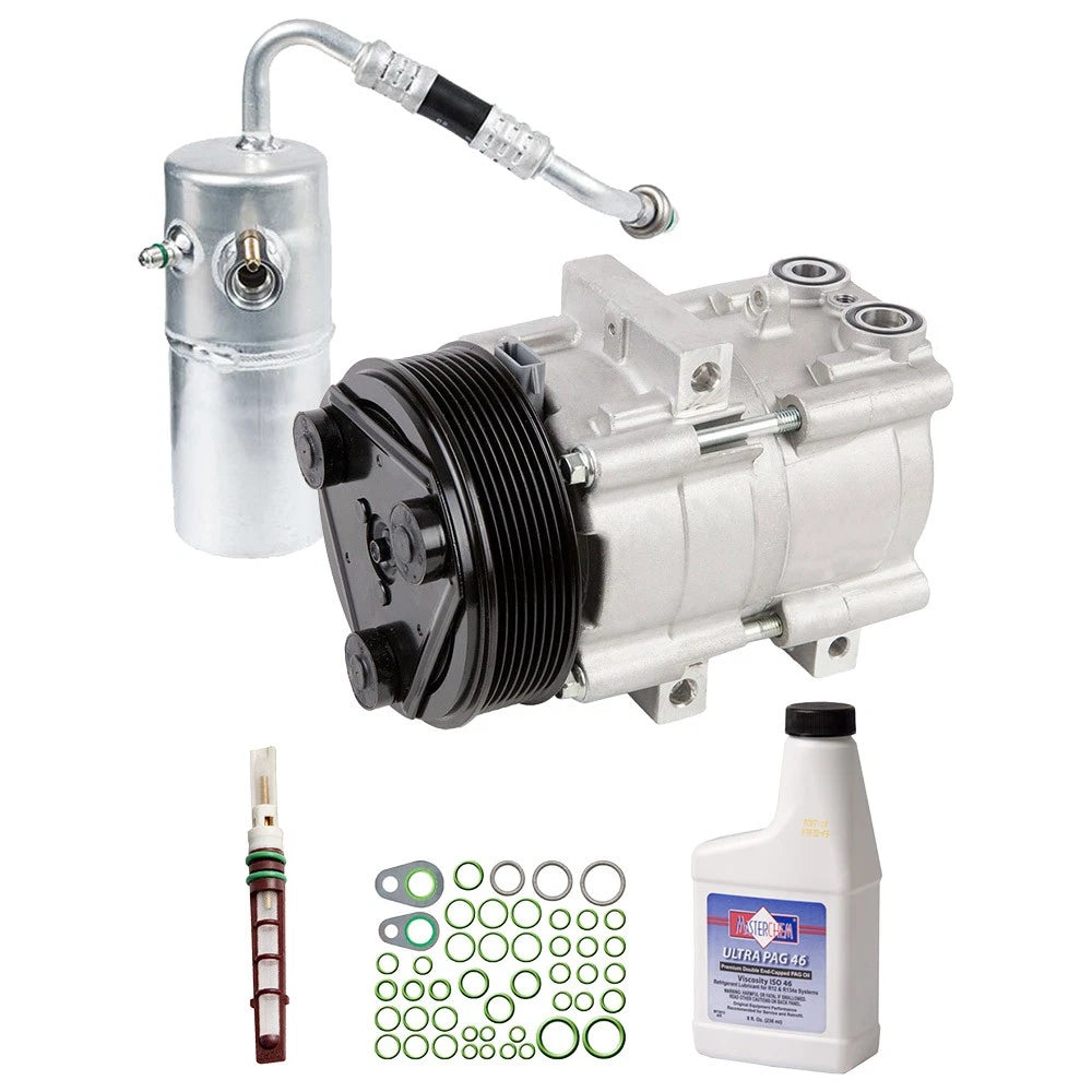 OEM AC Compressor for Ford F-150 (2004–2006) 60-83250RN, 0210064, 1000-ACC1420