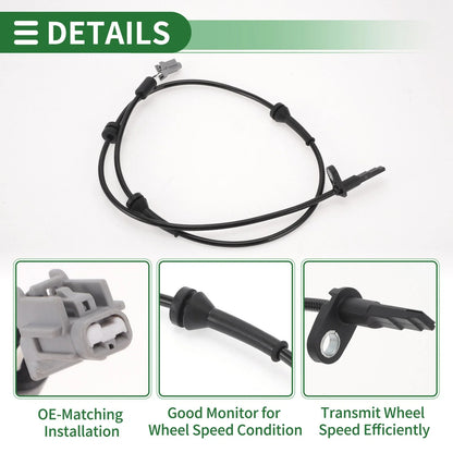 ABS Wheel Speed Sensor No. 47910JN05A for Nissan Teana II (2008–2013)