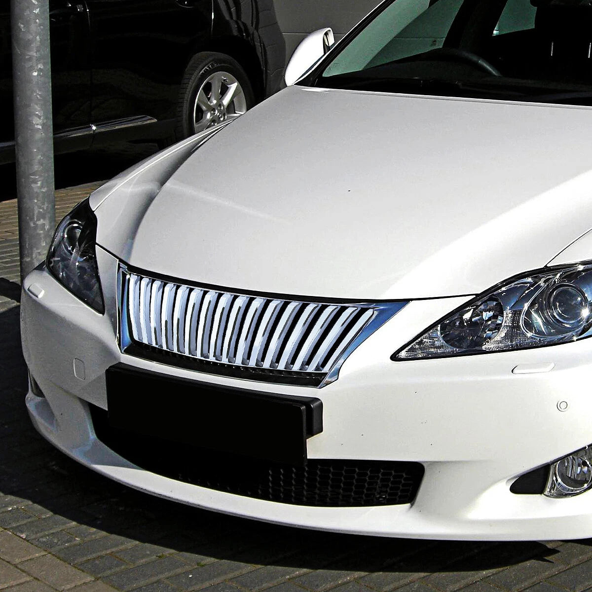 Chrome ABS Vertical Bars Grille for Lexus IS250 IS350 (2006–2008) FG832