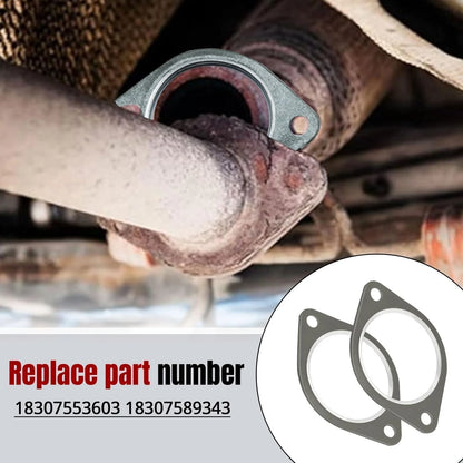 2X Exhaust Pipe Flange Gasket Seal for BMW N54
