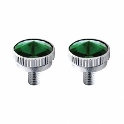 Set of 2 Chrome CB Radio Mounting Bolts 5mm for Universal (UP#21761)
