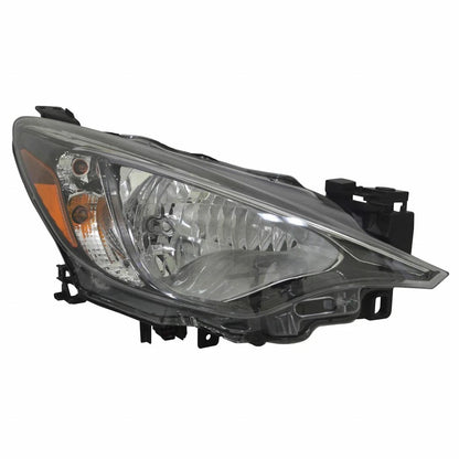 Passenger Side Headlight for Toyota Yaris IA (2017–2018) SC2503106, CLX-M0-20-9743-00-CL360A55