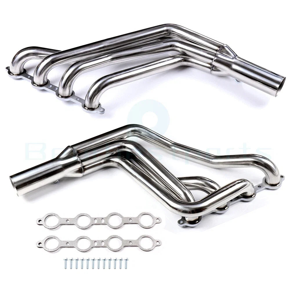 Long-Tube Header Exhaust Manifold for SBC V8 LS/LS1-LS6 LSX (1967–1974)