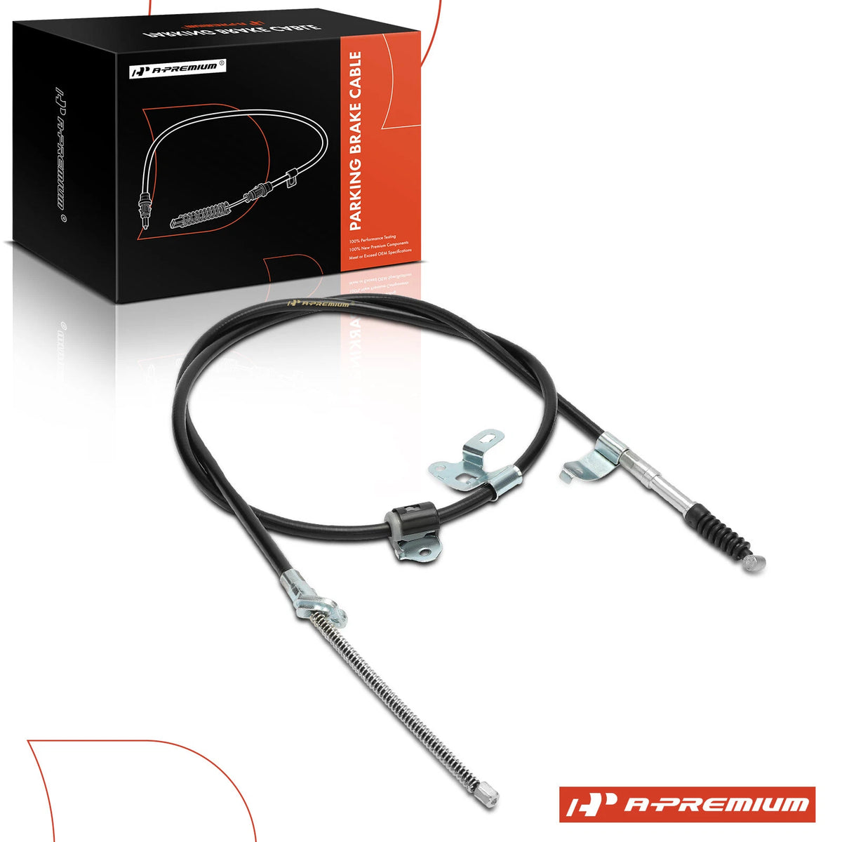 A-Premium Rear Left Parking Brake Cable for Pontiac Vibe (2005–2008) 88973996, C660787