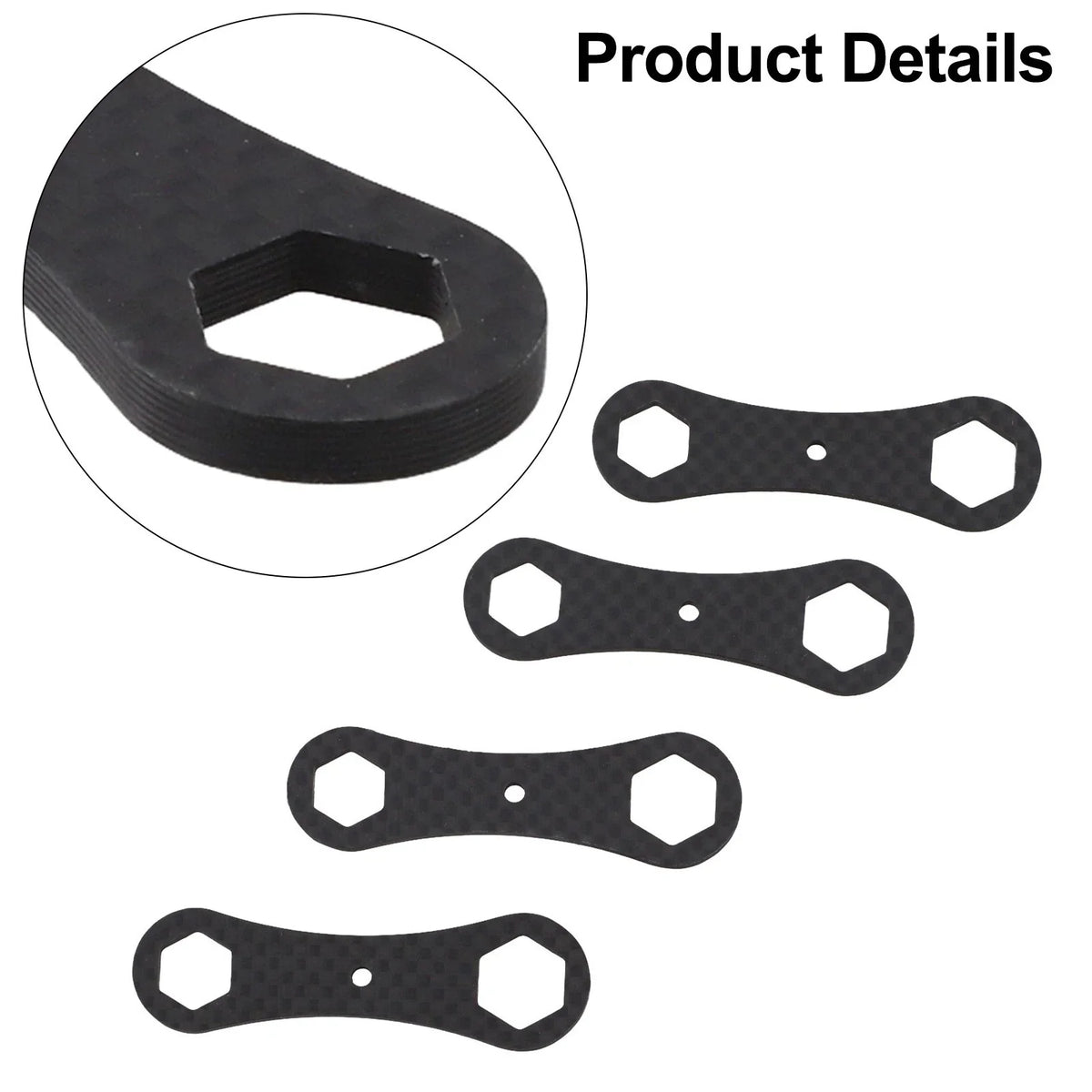 Carbon Fiber Wrench for Fishing Reel Removal 66mm