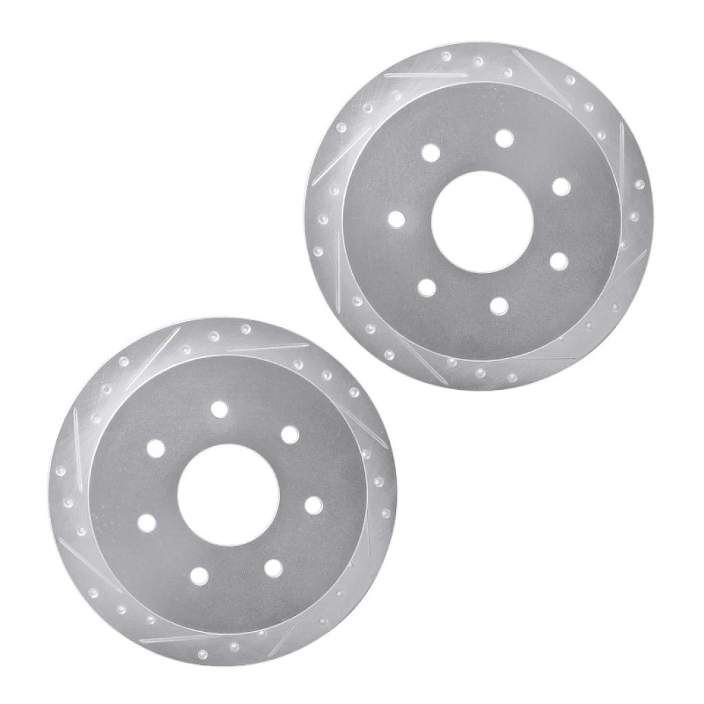 Drilled and Slotted Rotors for Ford F-250 (1998–1999) ALX-PAU-DF-7002-54214-CLA2