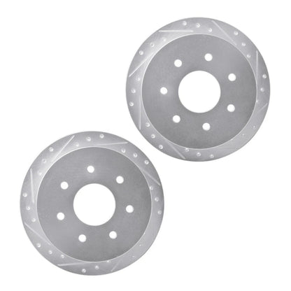 Drilled and Slotted Rotors for Ford F-250 (1998–1999) ALX-PAU-DF-7002-54214-CLA2