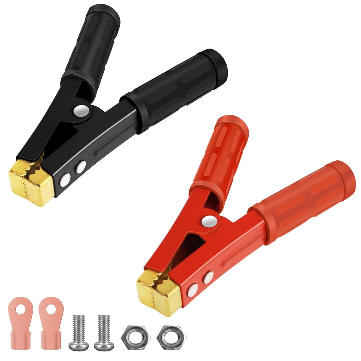 1 Pair Battery Charger Clamps 1000A for Jumper Cables