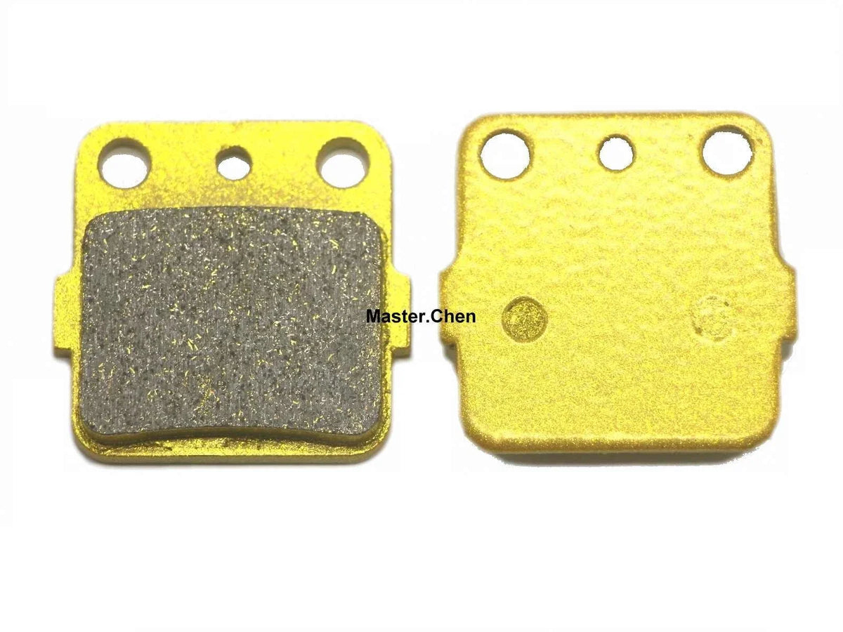 12 Front & Rear Brake Pads for Yamaha Grizzly YFM660 (2005–2008)