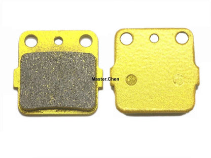 12 Front & Rear Brake Pads for Yamaha Grizzly YFM660 (2005–2008)