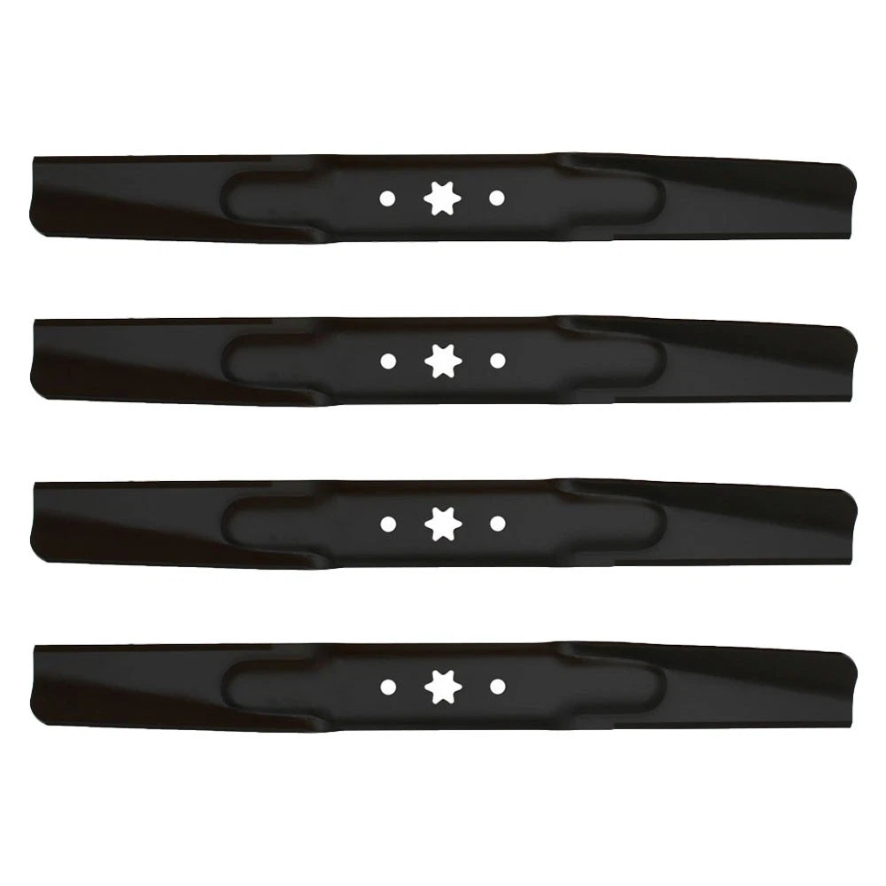 Set of 4 Standard Mower Blades for MTD