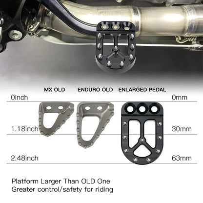 Billet Brake Pedal Lever Pad for KTM 690 Enduro R (2008–Present), 690 SMC R (2019–Present)