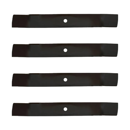 Set of 4 Mulching Mower Blades for John Deere LT160 Series 42" C Deck