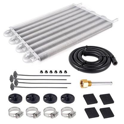 8 Row Aluminum Transmission Oil Cooler for Auto-Manual Radiator