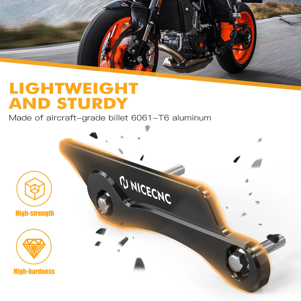 Swingarm Guard Protector for KTM 150 200 250-500 EXC EXCF XCW XCFW (2024)