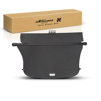 Rear Cargo Cover Parcel Shelf for Subaru Outback (2015–2018) Retractable Black