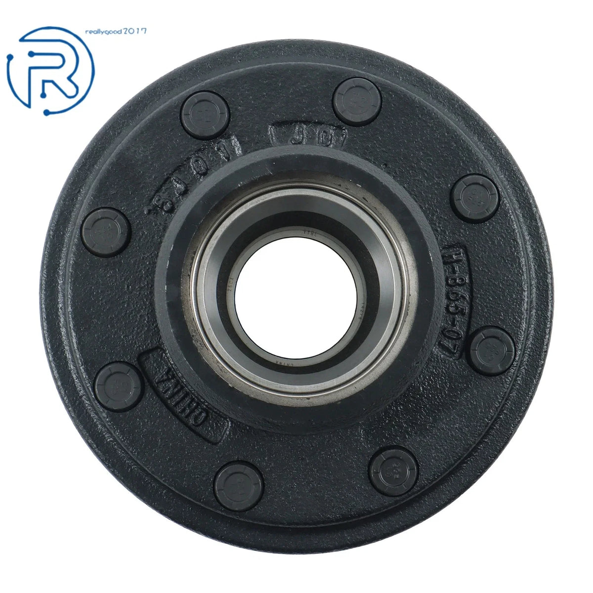 8 on 6.5" Trailer Wheel Hub Kit #42 for 4000 lbs Spindle