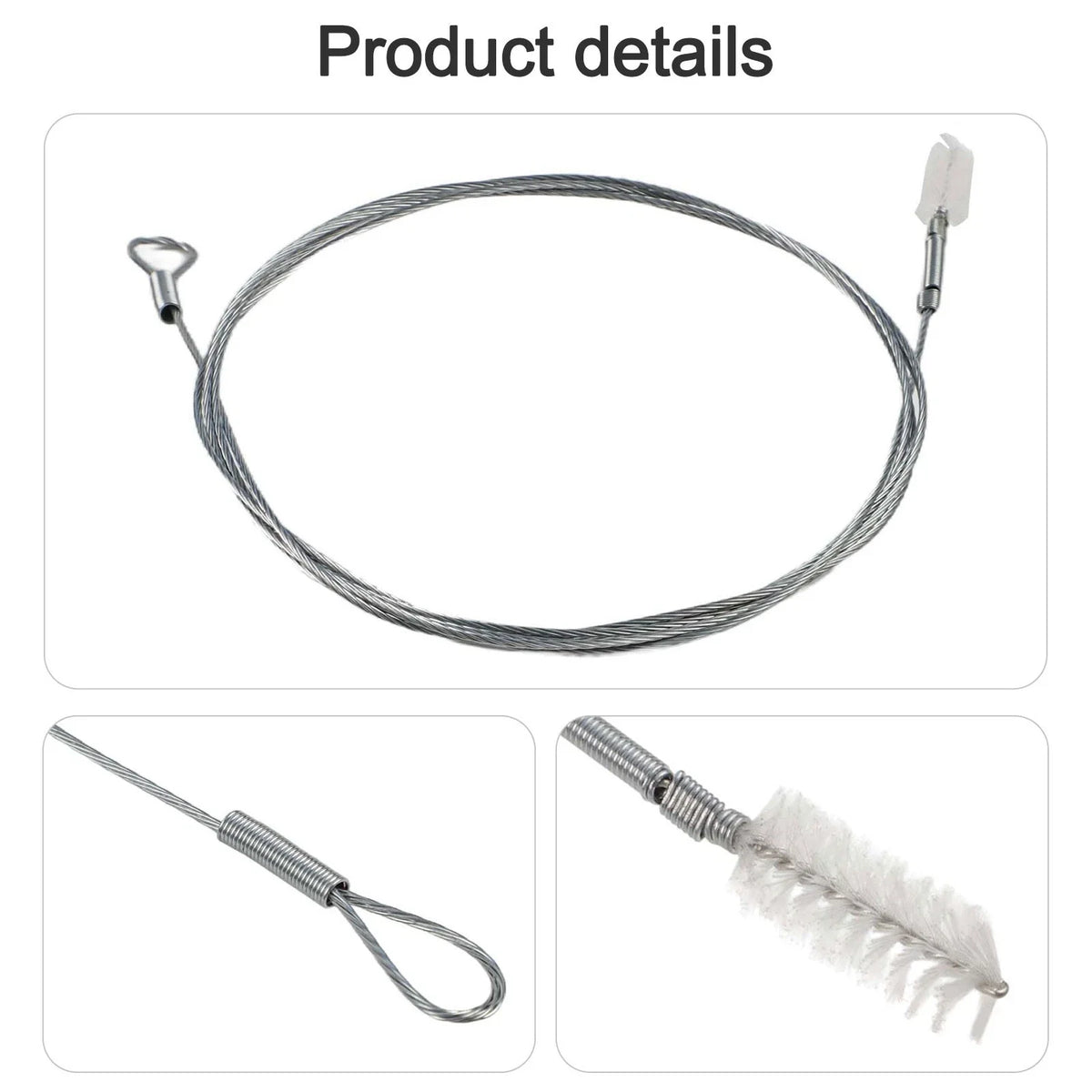 Flexible Sunroof Cleaning Scrub Brush Tool for Cars (150CM)