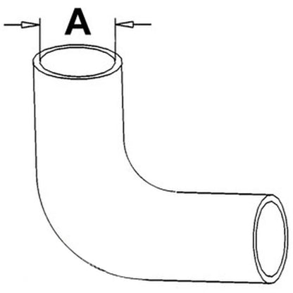 Top Radiator Hose for 424 444 Diesel (Fits 388464R1, 388464R1-A)