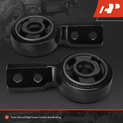 2X Front Lower Control Arm Bushing for BMW E30 318i 1991–1999 (31121136531, 31121136532, MS104133, MS104134)
