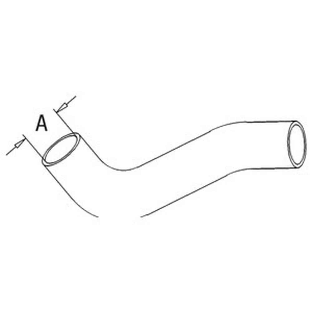 Upper Radiator Hose for John Deere Tractors 1050, 850, 950 (No Part Numbers)