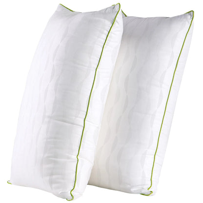 2X King Size Bed Pillows for Sleeping (Pack 2) - White