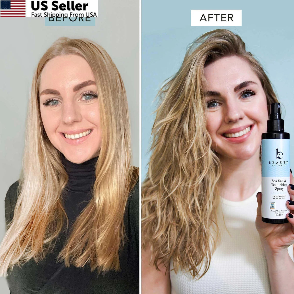 Sea Salt Spray for Beauty by Earth (Pack of 1)