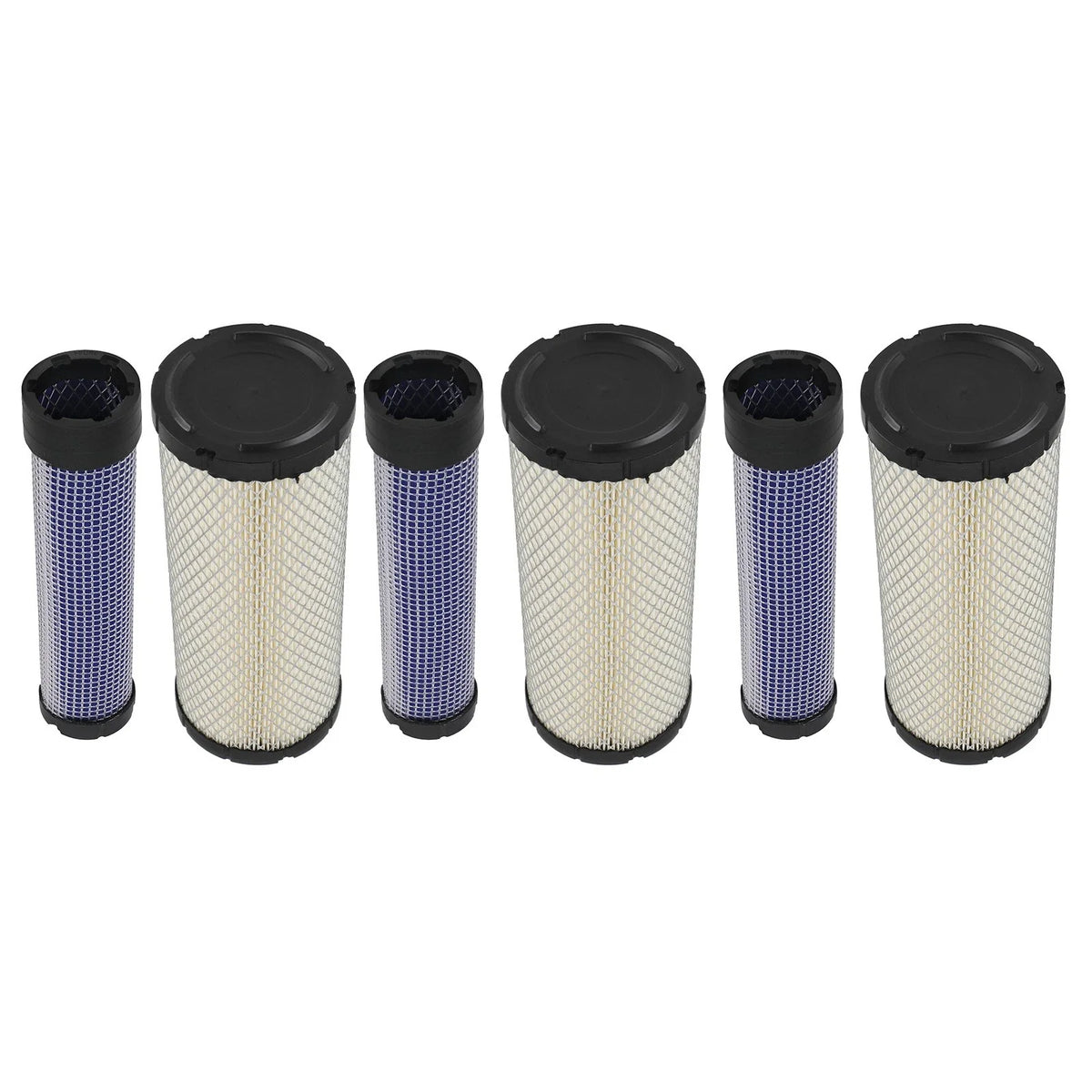 Air Filter Set for Kawasaki FH680D FH721D (RS3704) Metal Grid Protection