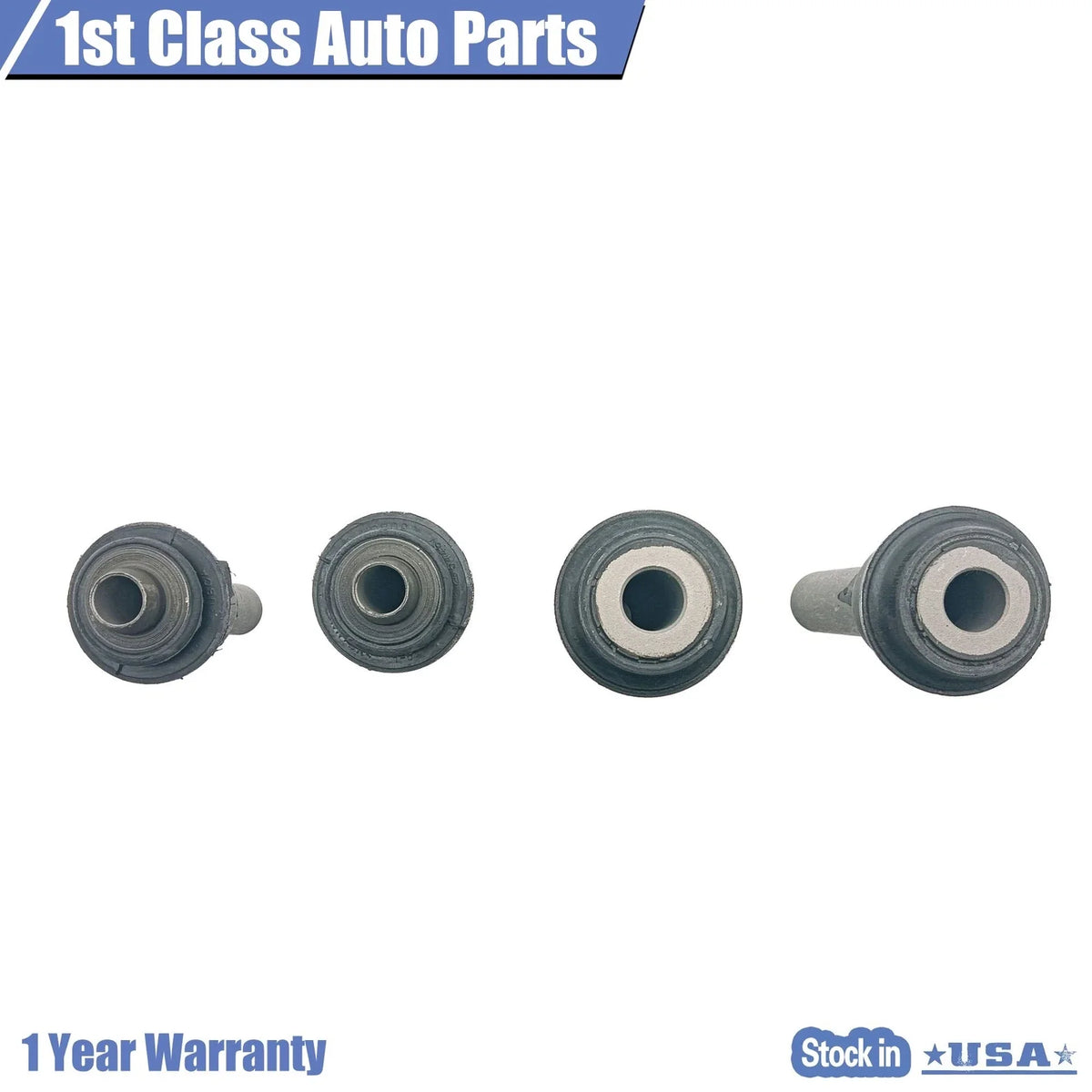 Set of 4 Front Crossmember Subframe Bushings for Nissan Rogue (2008–2019)