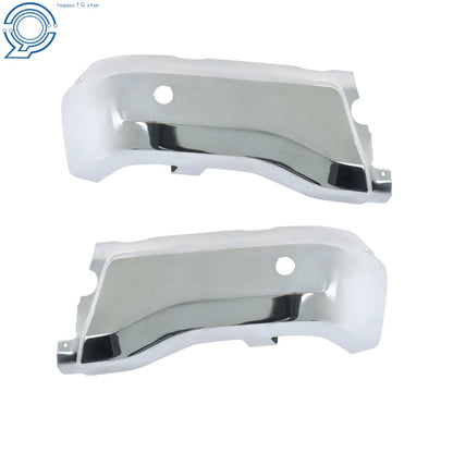 Set of 2 Rear Bumper End Caps for Ford Ranger (2019–2023) Chrome