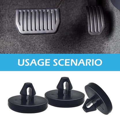 8PCS Brake Pedal Pad and Light Switch Stopper for Automotive Clutch