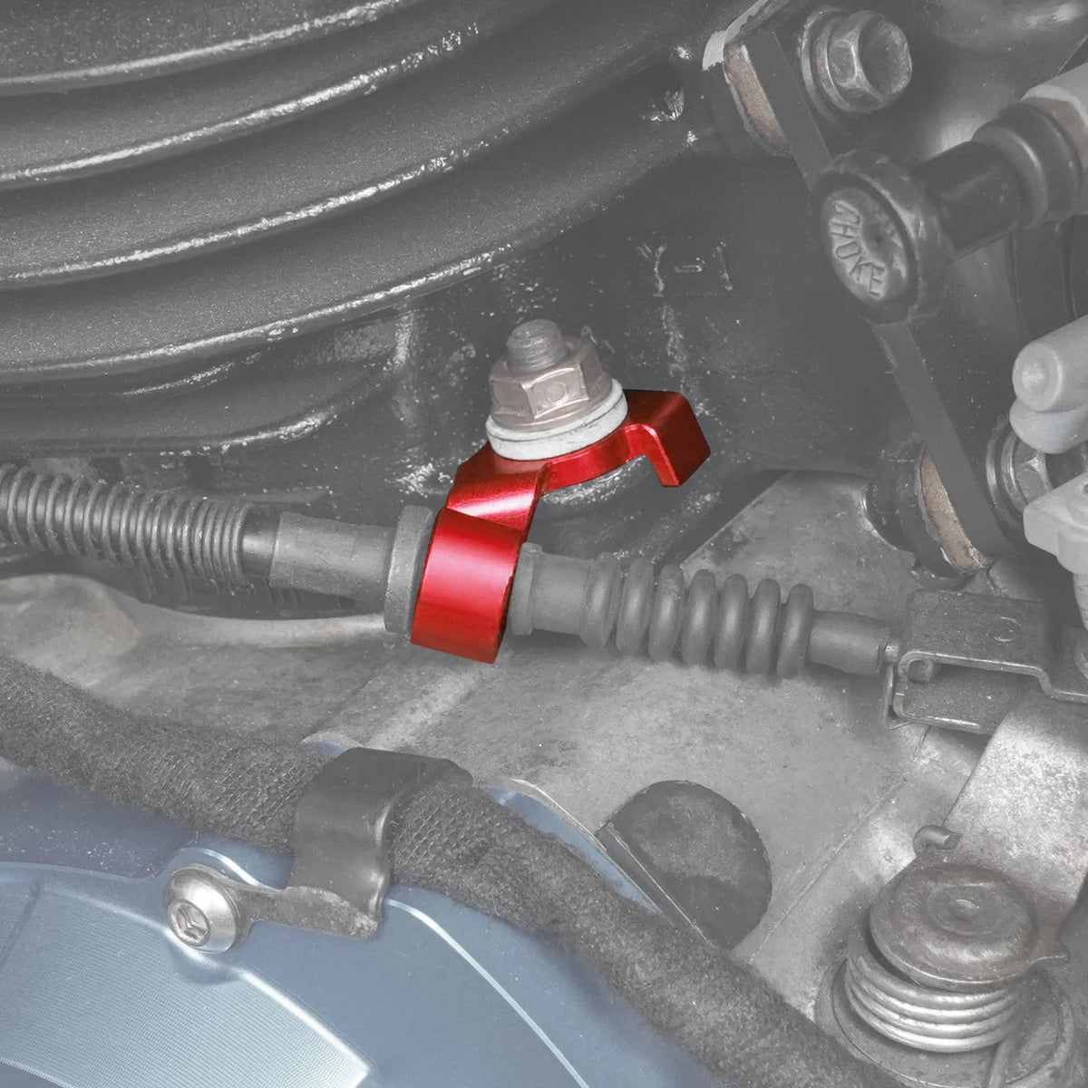 Clutch Cable Bracket Holder Clamp for Yamaha Blaster YFS200 (200)