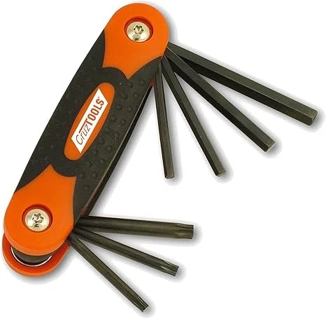 Folding Hex/Torx Key Set for Tool Kits (FHT1)