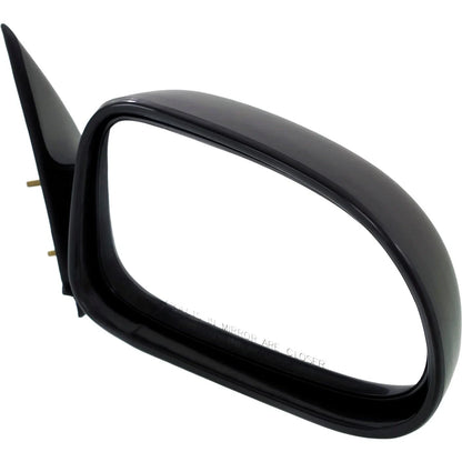 Manual Mirror for Dodge Dakota (1997–2004) Passenger Side Textured Black